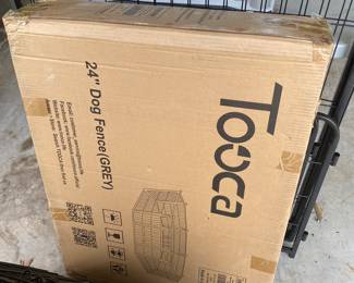 Garage - new in box 24” dog pen