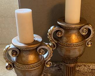 Ornate candlesticks