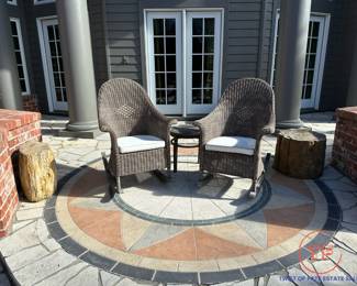 Outdoor Wicker Rockers