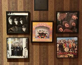 Collection of BEATLES Records