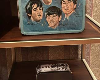 1960's BEATLES Metal Lunchbox