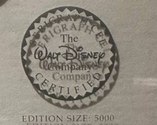 Limited Edition Serigraph Sericel from DISNEY'S "One Hundred and One Dalmatians"