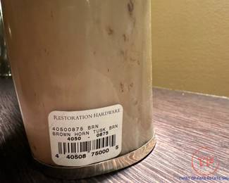 Collection of Horn / Tusks from RESTORATION HARDWARE