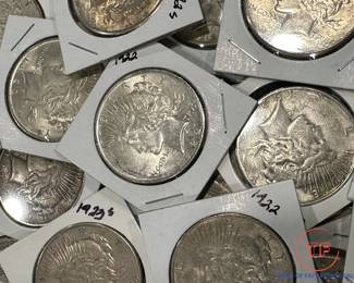SILVER Peace Dollars