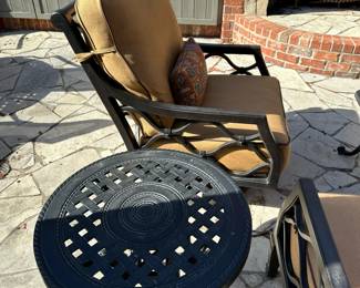 CASTELLE Villa Bianca Cast Aluminum Outdoor Patio Furniture