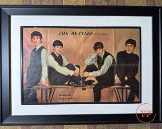 Color Centerfold of THE BEATLE from Boyfriend Magazine (June 15, 1963)