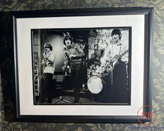 ROLLING STONES Black and White Framed Photos