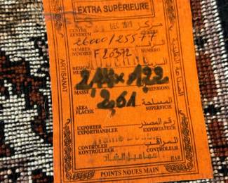 Moroccan Hand Knotted Rug (5' x 3')