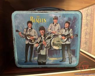 1960's BEATLES Metal Lunchbox