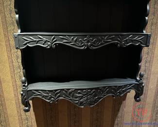 Ornate Hanging Display Cabinet