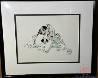 Limited Edition Serigraph Sericel from DISNEY'S "One Hundred and One Dalmatians"
