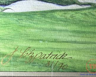 "#9 Talking Rock" Signed Limited Edition Giclee by JAMES C FITZPATRICK