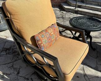 CASTELLE Villa Bianca Cast Aluminum Outdoor Patio Furniture