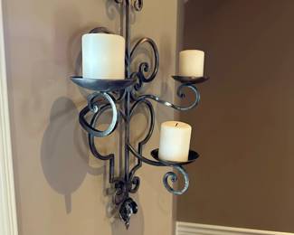Antique Dunmore Triple Wall Sconce(s)