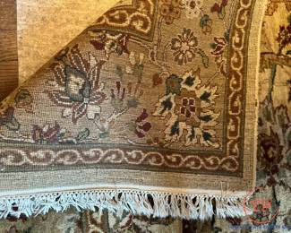 Large Hand Knotted Area Rug (9' x 12')
