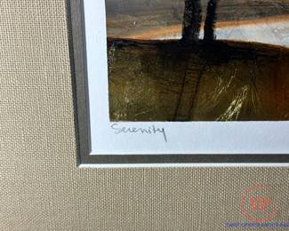 Original Mixed Media Art "Serenity" by CELIA RAYA