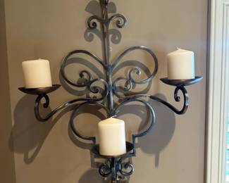 Antique Dunmore Triple Wall Sconce(s)