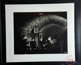 DEZO HOFFMAN Photo "Beatles at Liverpool's Cavern Club" (April 1963) Limited Edition from ORIGINAL Negative (439/5000) - 24" x 28"