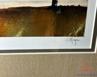 Original Mixed Media Art "Serenity" by CELIA RAYA