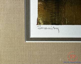 Original Mixed Media Art "Serenity" by CELIA RAYA