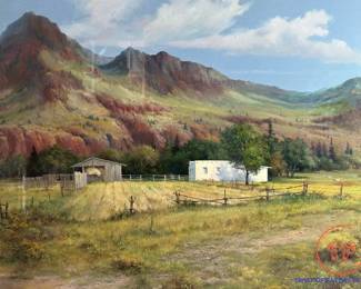 Original Oil on Canvas by JACK HETTERICH