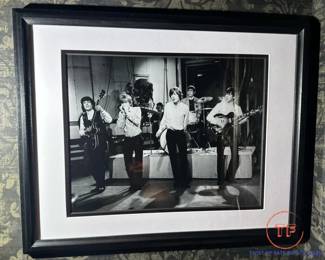 ROLLING STONES Black and White Framed Photos