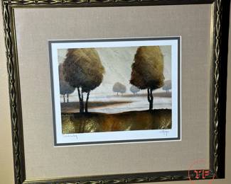 Original Mixed Media Art "Serenity" by CELIA RAYA