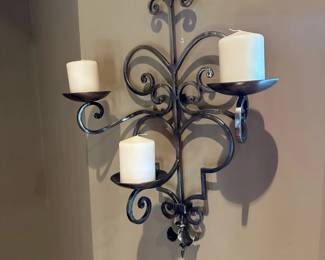 Antique Dunmore Triple Wall Sconce(s)