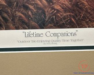 Signed Limited Edition TERRY REDLIN "Lifetime Companions"