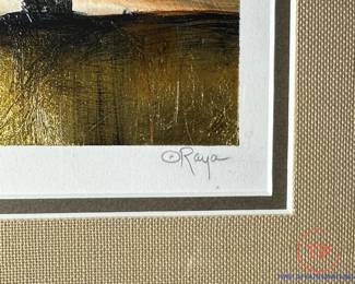 Original Mixed Media Art "Serenity" by CELIA RAYA