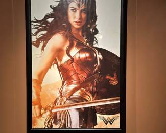 WONDER WOMAN Framed Movie Poster