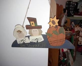 Thanksgiving Wood Sign