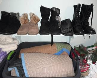 Boots & Moving Blankets