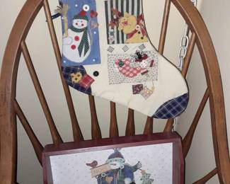 Country Christmas Stocking 