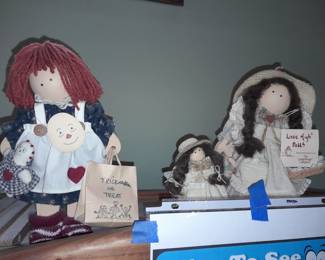 Lizzie High Wooden Dolls