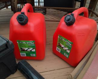 BRAND NEW Red Gas Cans (EMPTY)