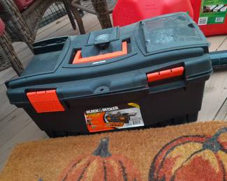 Black & Decker Plastic Tool Box