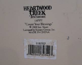 Jim Shore "Count Your Blessings" Figurine