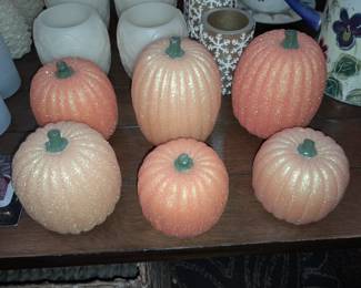 Light Up Pumpkin Candles