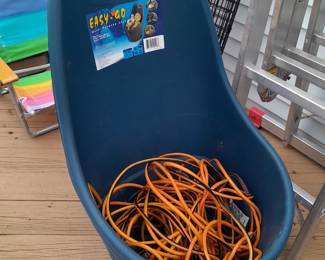 Easy Go Rolling Bin & Electrical Cords