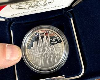 Silver Commemorative Coins (6)
