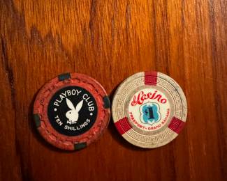 London Playboy gambling chip
