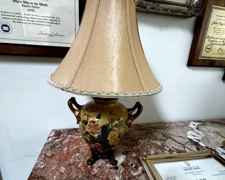 Floral Table Lamp