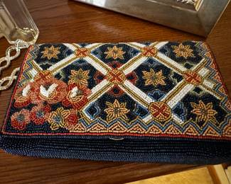 Beaded purse