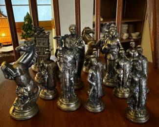 Metal Chess Pieces 