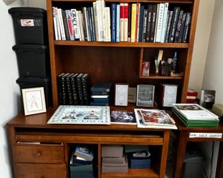 Desk w/Bookcase