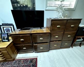Wood Like File Cabinets