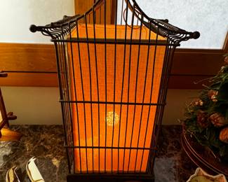 Birdcage Table Lighting