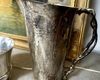 Michael Arams Hand Hammered Pitcher