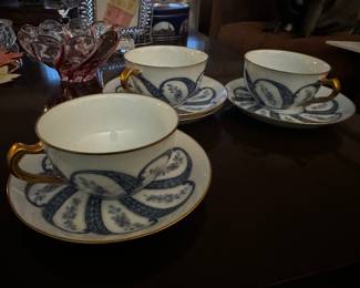 Russian teacup and saucers